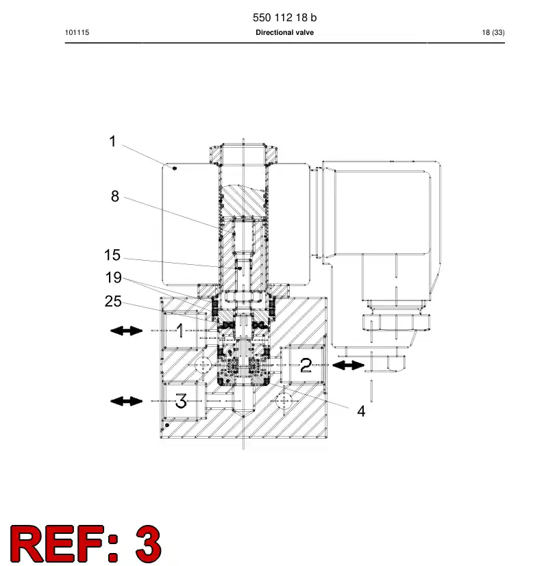 551 684 86 Nut - drawing