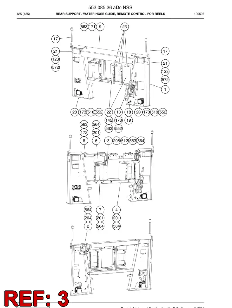 551 687 84 Guide - drawing