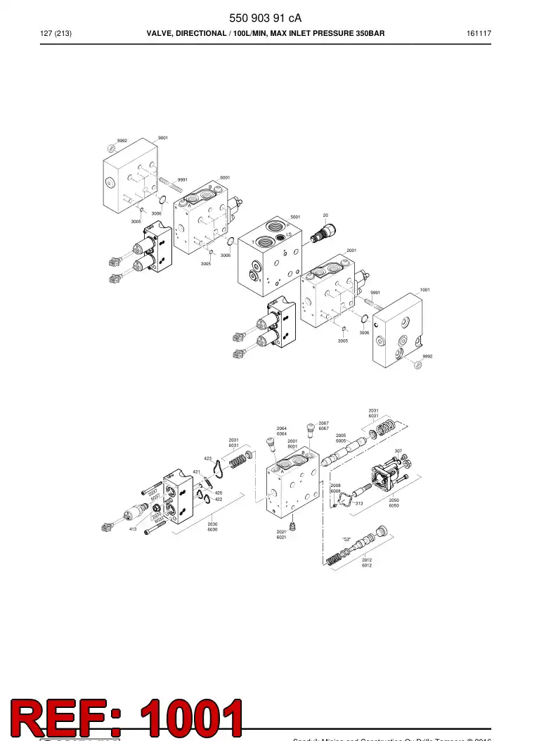 55169192 551 691 92 Section - Sandvik Technical Drawing