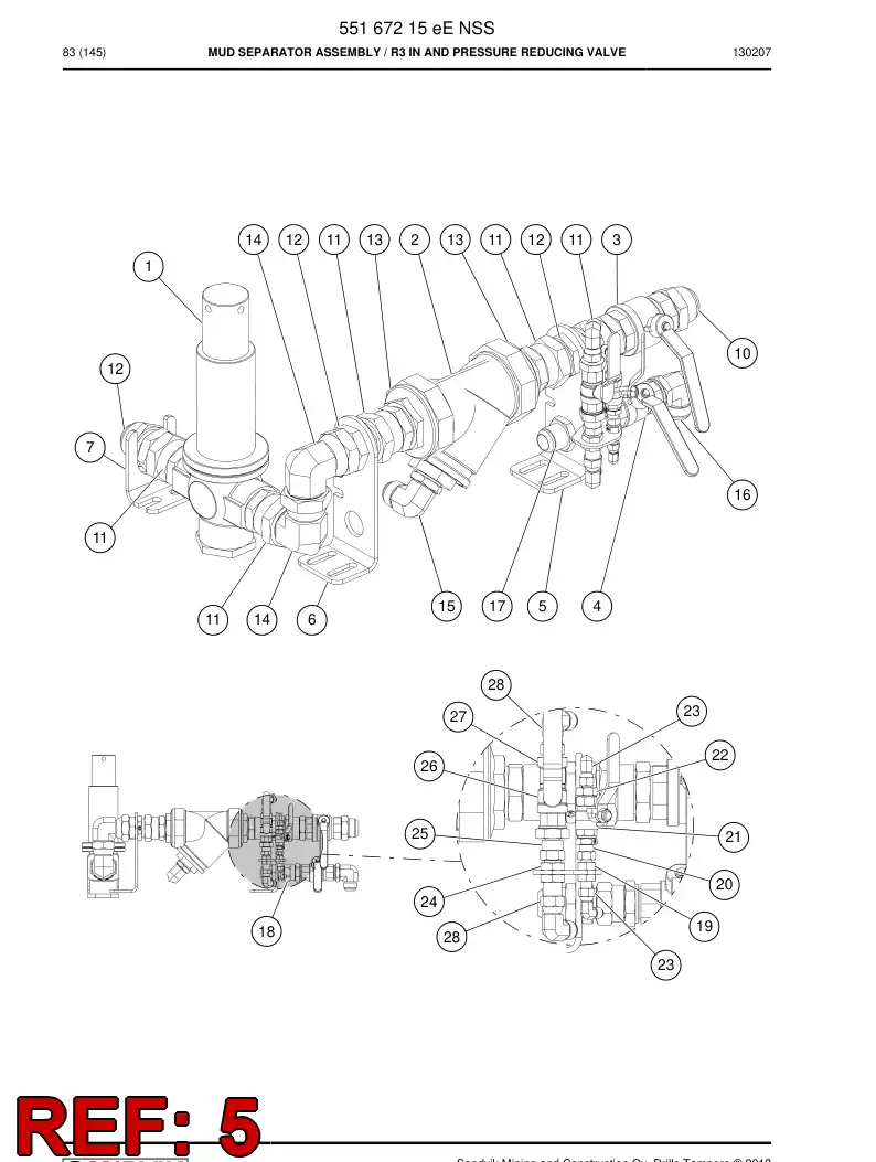 55169370d 551 693 70d Plate, Mounting - Sandvik Technical Drawing