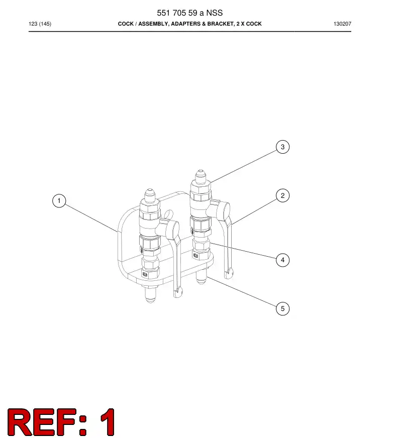 55170563a 551 705 63a Plate, Mounting - Sandvik Technical Drawing