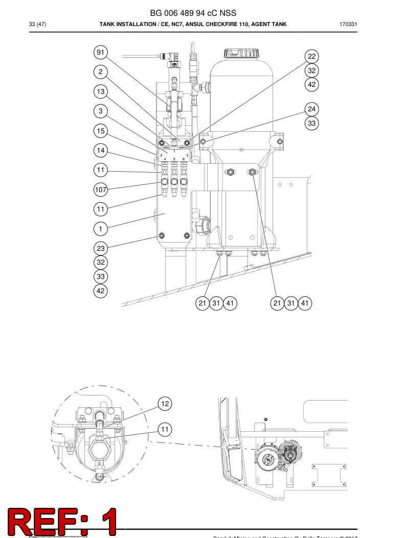 55170888c 551 708 88c Bracket - Sandvik Technical Drawing