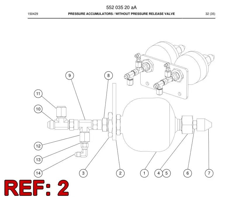 55171352a 551 713 52a Plate - Sandvik Technical Drawing