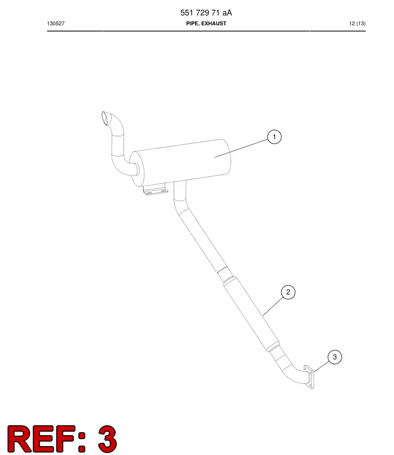 55172433 551 724 33 Pipe - Sandvik Technical Drawing