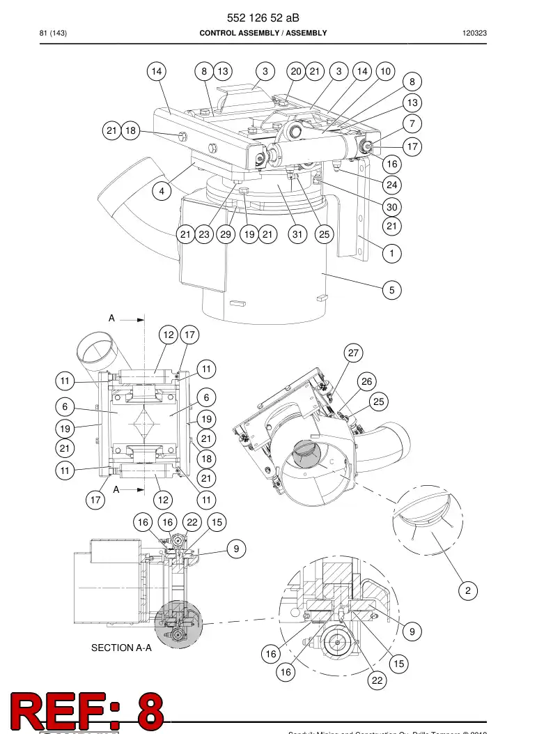 55172498 551 724 98 Lath - Sandvik Technical Drawing