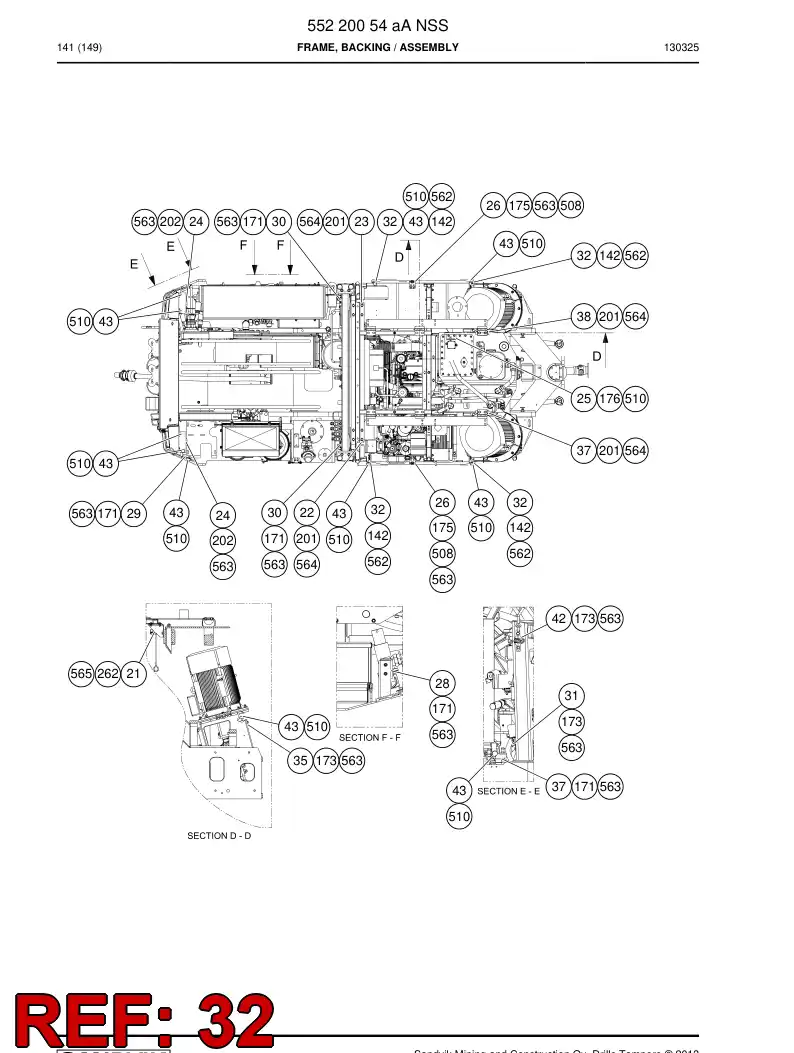 551 728 06b Bracket - drawing