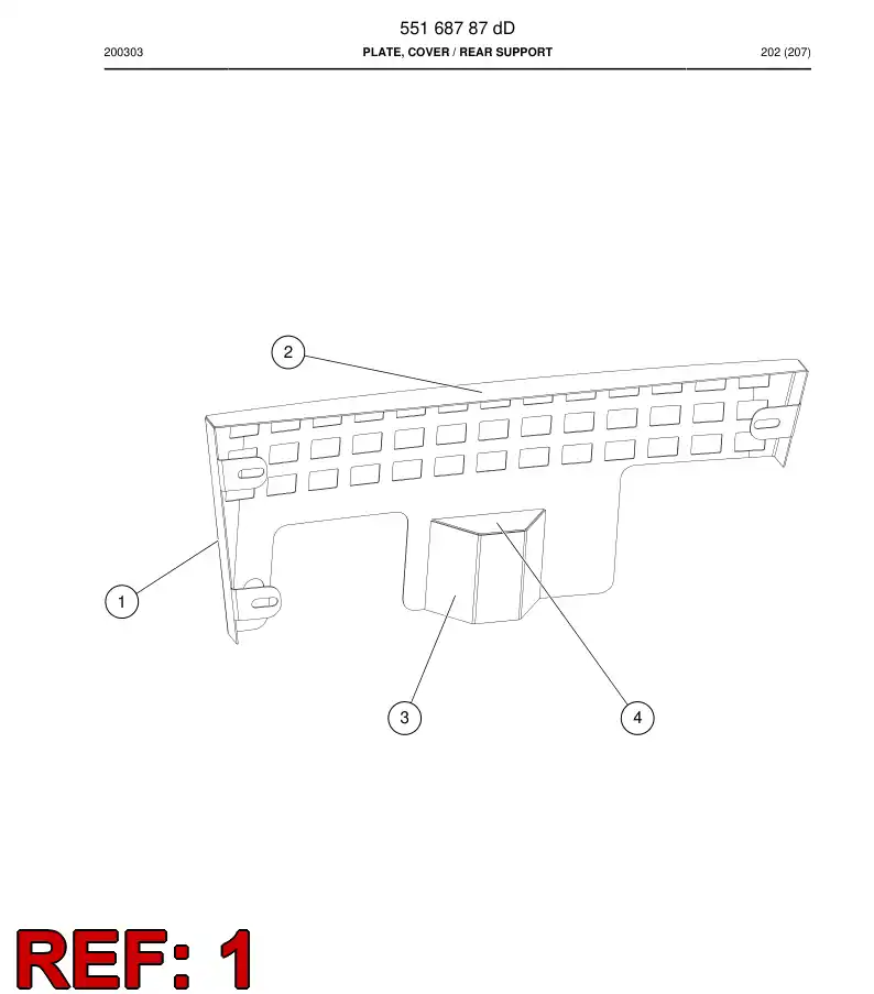 55172929d 551 729 29d Plate - Sandvik Technical Drawing