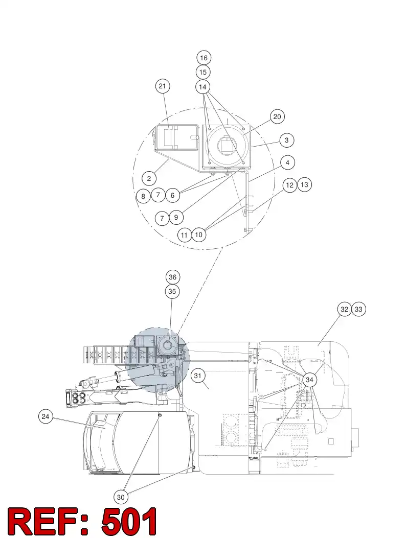 55173428 551 734 28 CIRCUIT DIAGRAM - Sandvik Technical Drawing