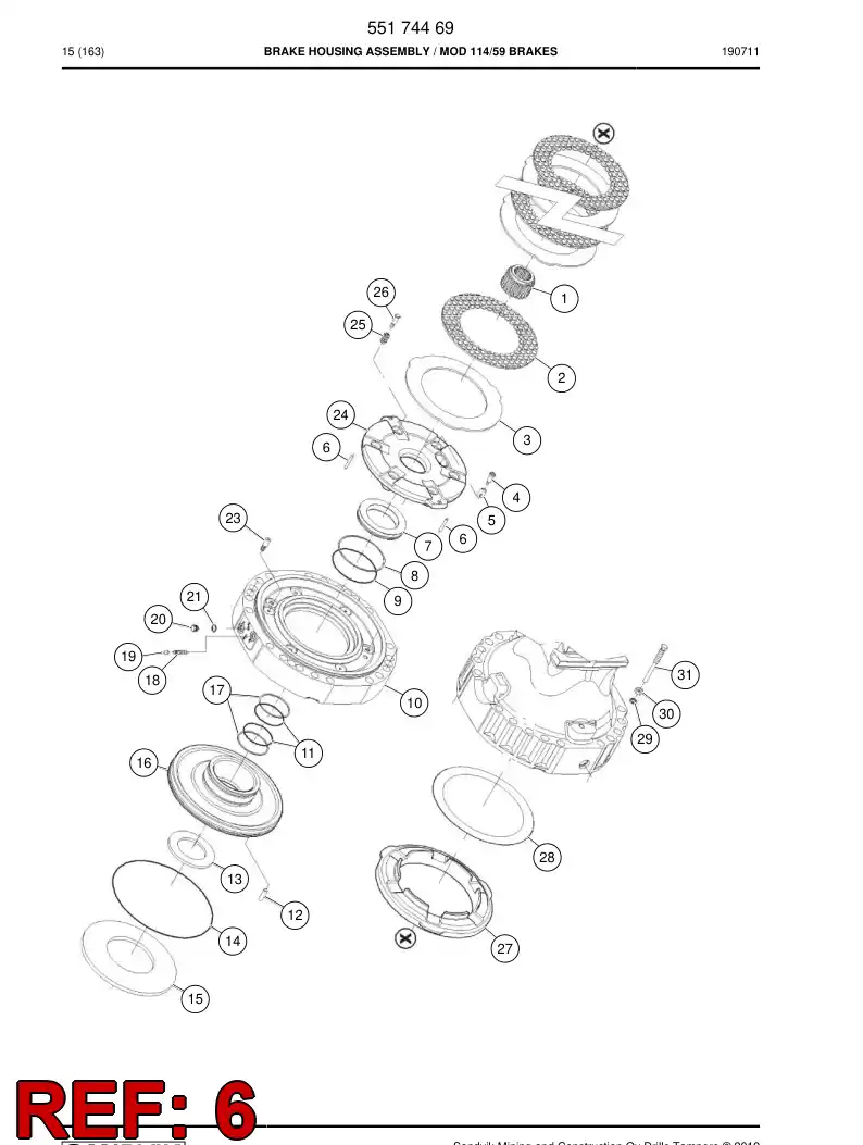 55174550 551 745 50 Pin, Dowel - Sandvik Technical Drawing