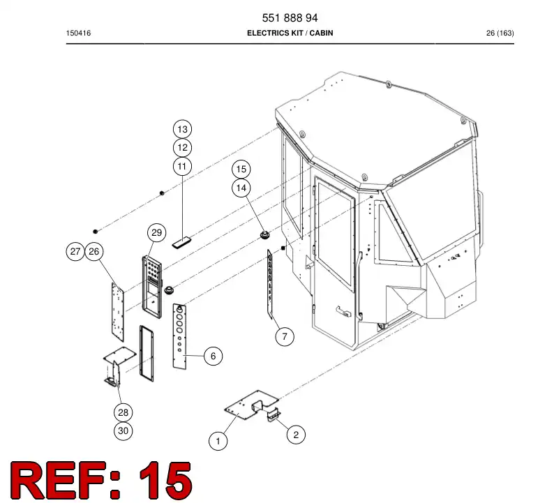 55174909 551 749 09 BOMBILLA - Sandvik Technical Drawing