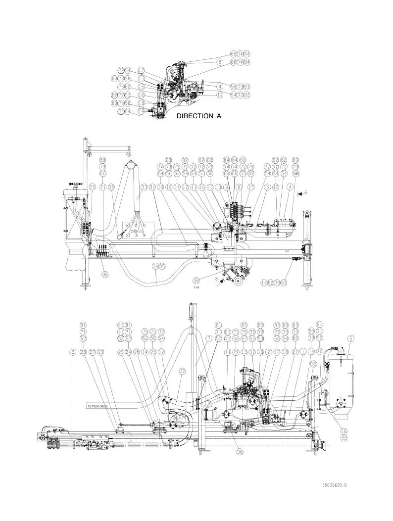 55175304 551 753 04 LINER 100 - Sandvik Technical Drawing