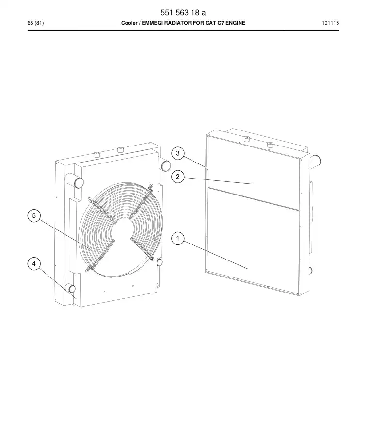 55175616 551 756 16 Frame - Sandvik Technical Drawing