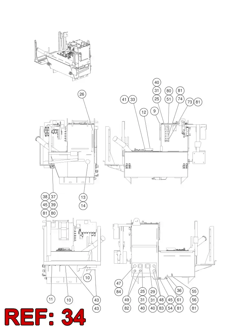 55175724 551 757 24 Seal - Sandvik Technical Drawing