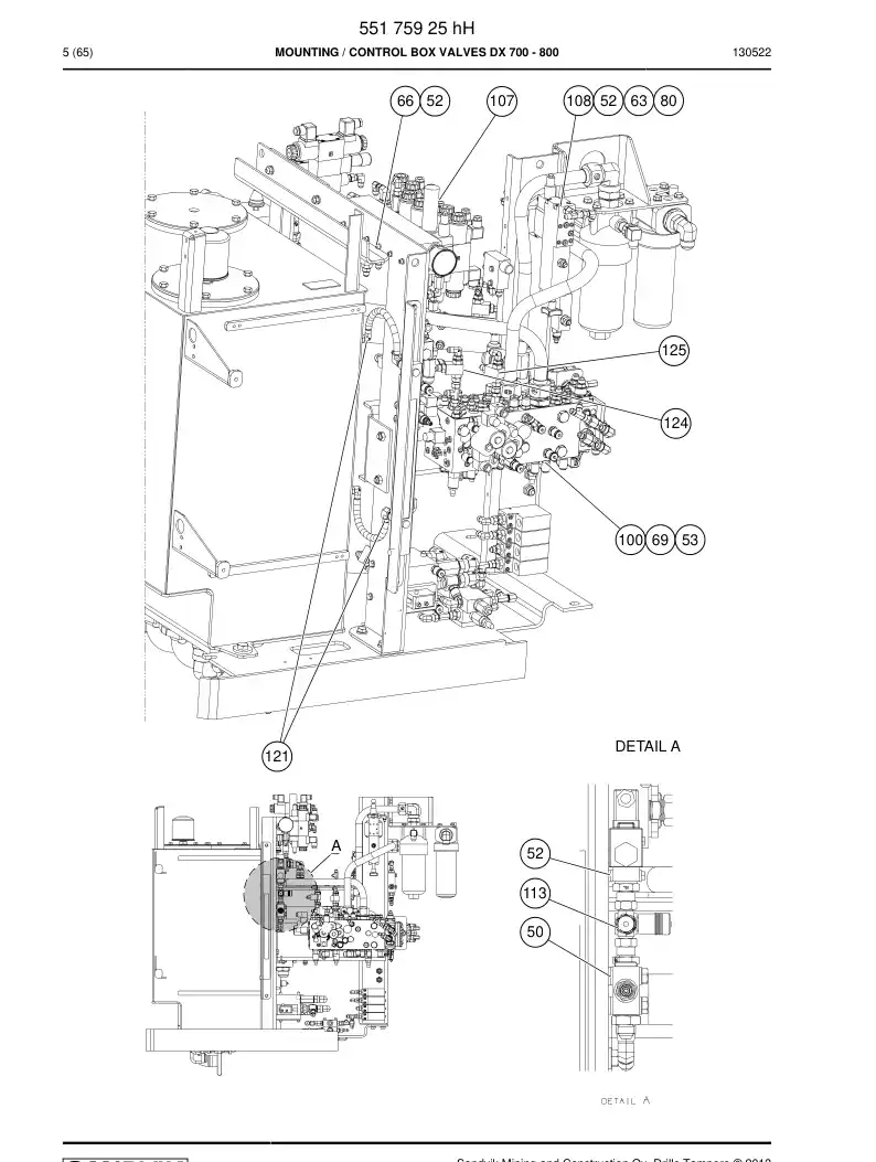 55175925h 551 759 25h MOUNTING - Sandvik Technical Drawing