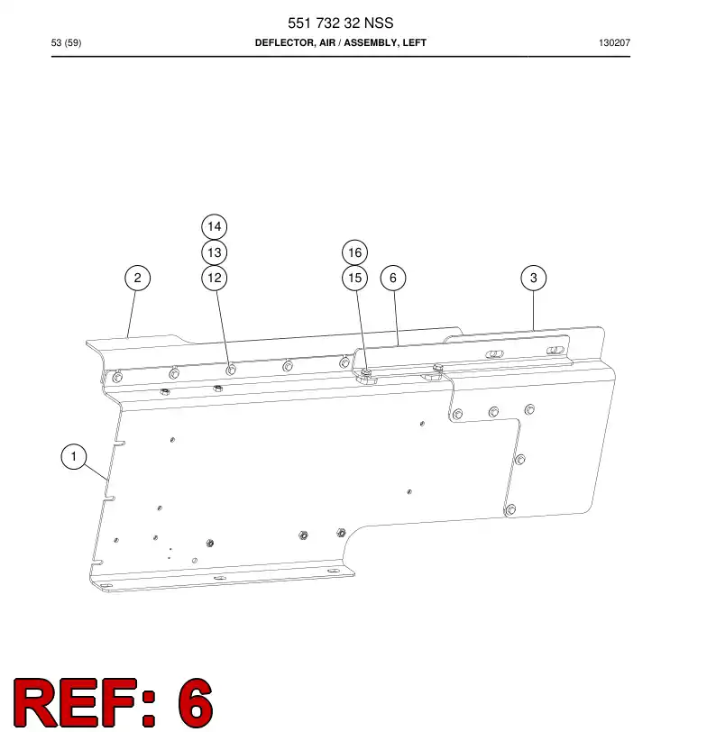 55176576a 551 765 76a Support - Sandvik Technical Drawing