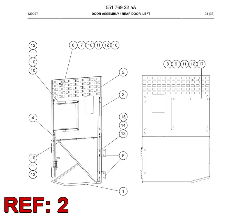 55176925b 551 769 25b Holeplate - Sandvik Technical Drawing