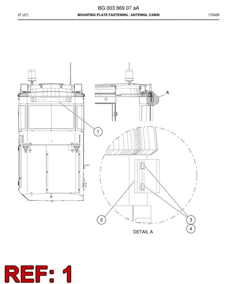 55178771a 551 787 71a Plate - Sandvik Technical Drawing