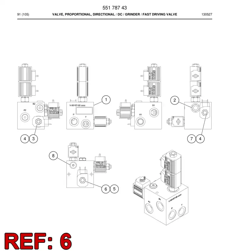 55178813 551 788 13 Coil - Sandvik Technical Drawing