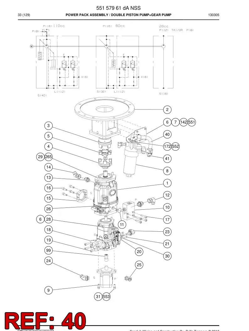 55178830 551 788 30 Clamping sleeve - Sandvik Technical Drawing