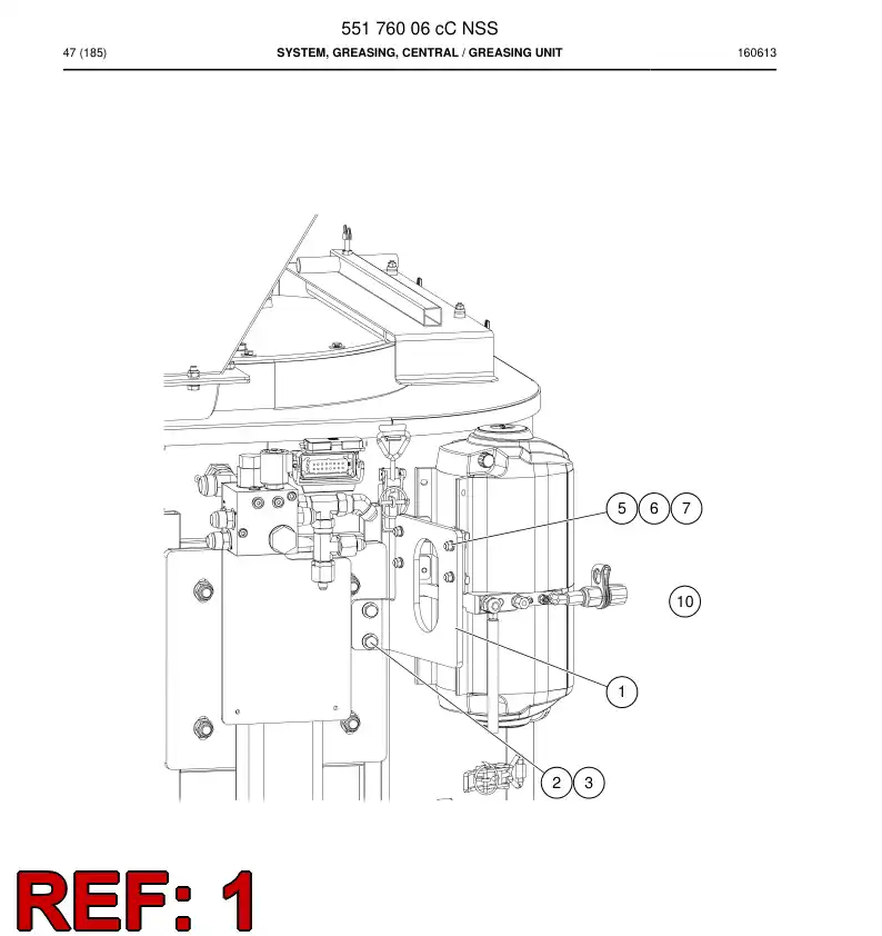 55178929a 551 789 29a Supporting block - Sandvik Technical Drawing