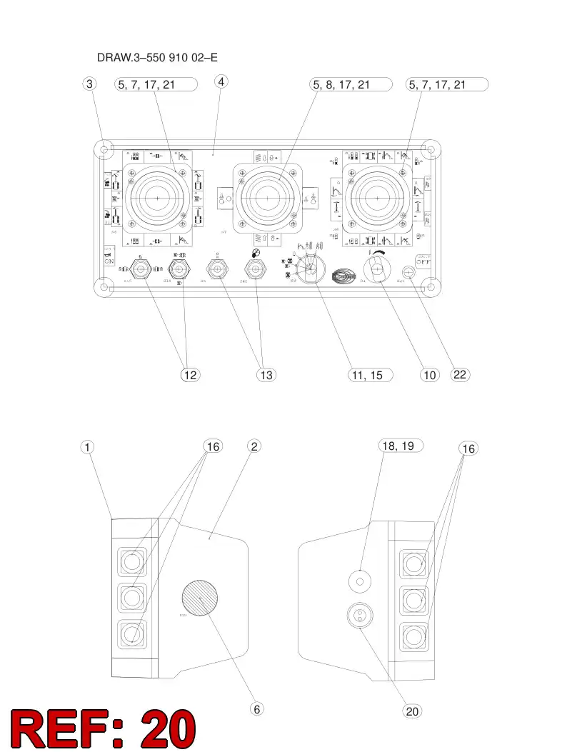 551 789 98 Connector, Female - drawing