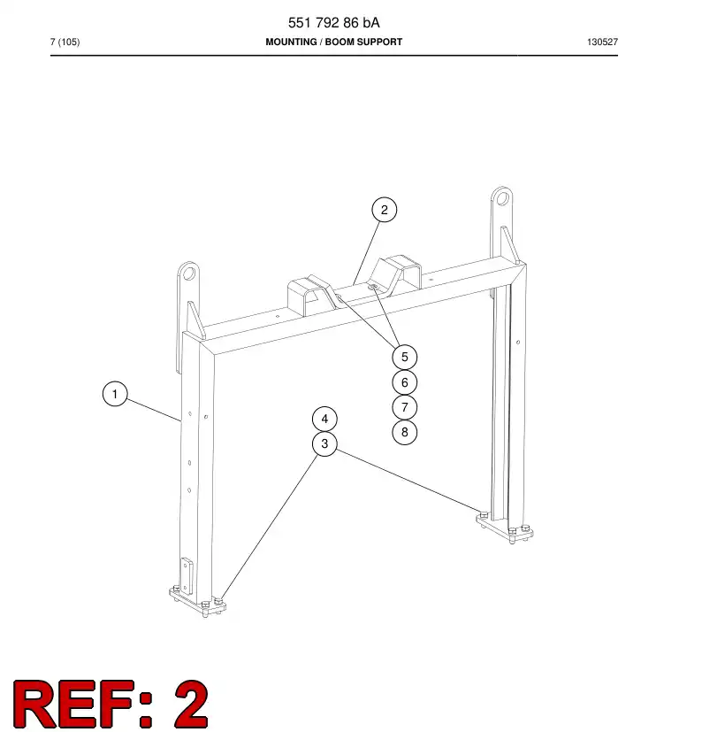 55179287a 551 792 87a Rubber sheet - Sandvik Technical Drawing