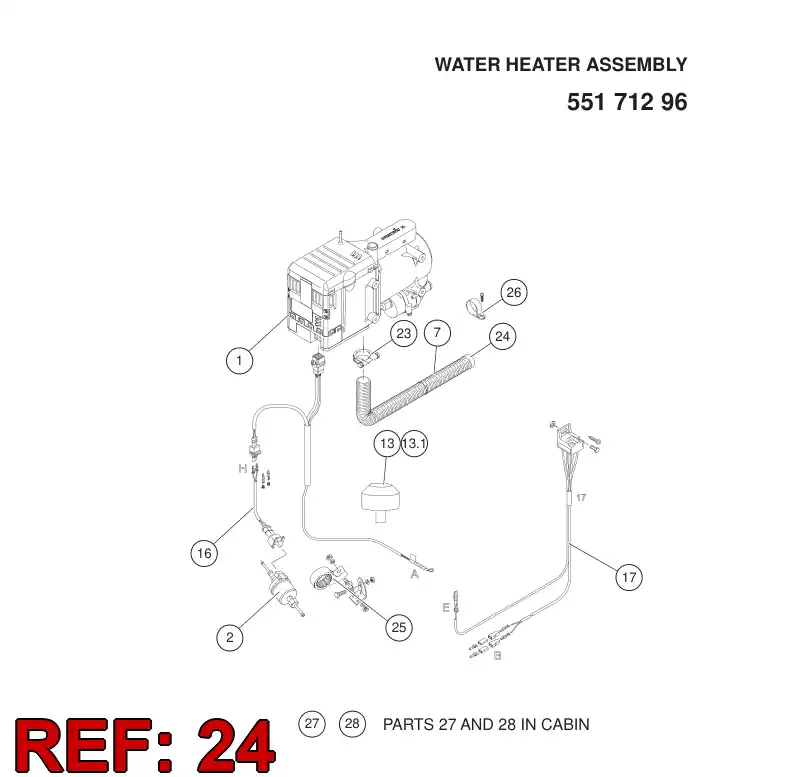 55179319 551 793 19 Cover, End - Sandvik Technical Drawing