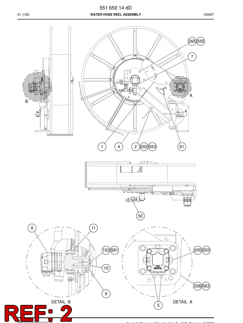 551 799 81a Bracket - drawing