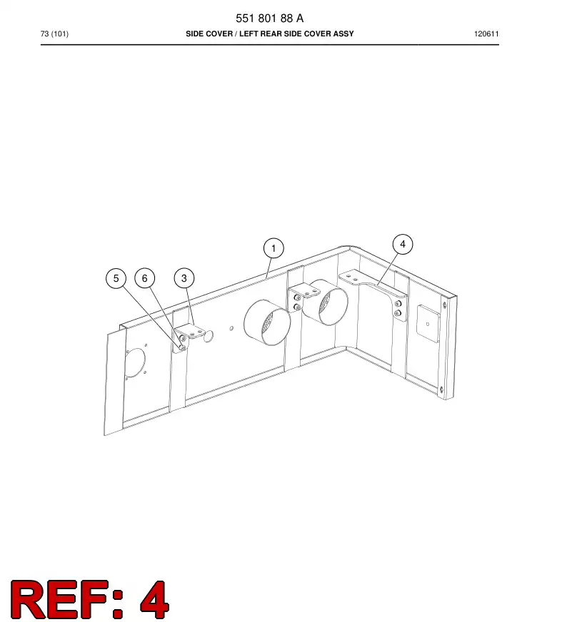 55180293 551 802 93 Welding assembly - Sandvik Technical Drawing