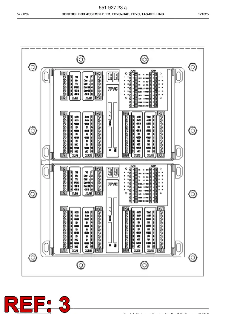55180842a 551 808 42a Plate - Sandvik Technical Drawing