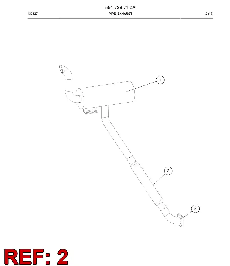 55180974 551 809 74 Pipe - Sandvik Technical Drawing