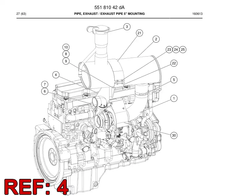 55181045b 551 810 45b Block, Supporting - Sandvik Technical Drawing