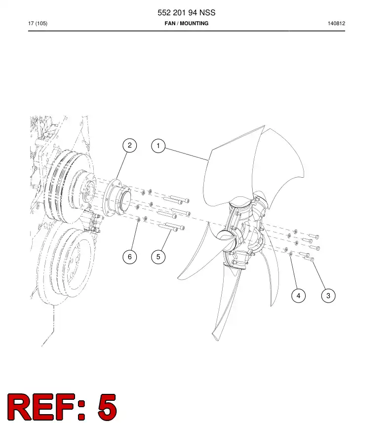 55181687 551 816 87 Hexagon socket head screw - Sandvik Technical Drawing