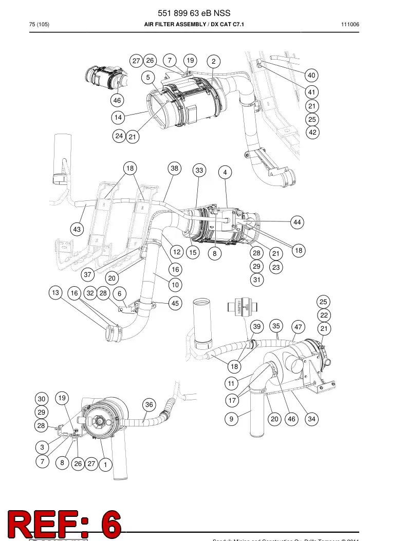 55181725 551 817 25 Supporting block - Sandvik Technical Drawing