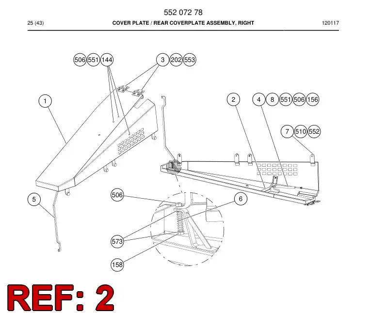 55181875 551 818 75 Support - Sandvik Technical Drawing