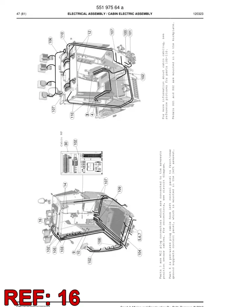 55182021 551 820 21 Light - Sandvik Technical Drawing