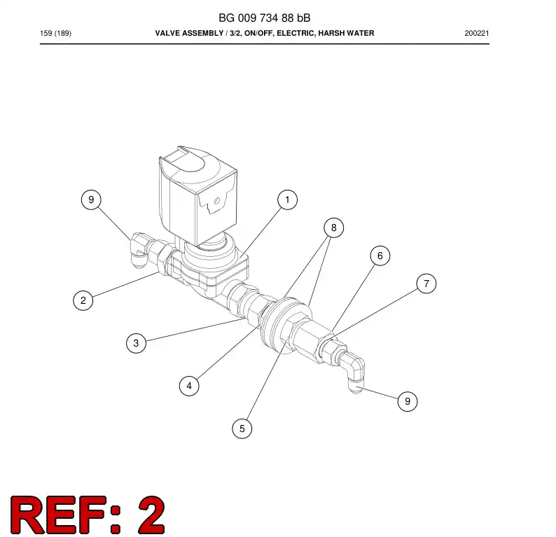 55183571 551 835 71 Adapter, Straight - Sandvik Technical Drawing