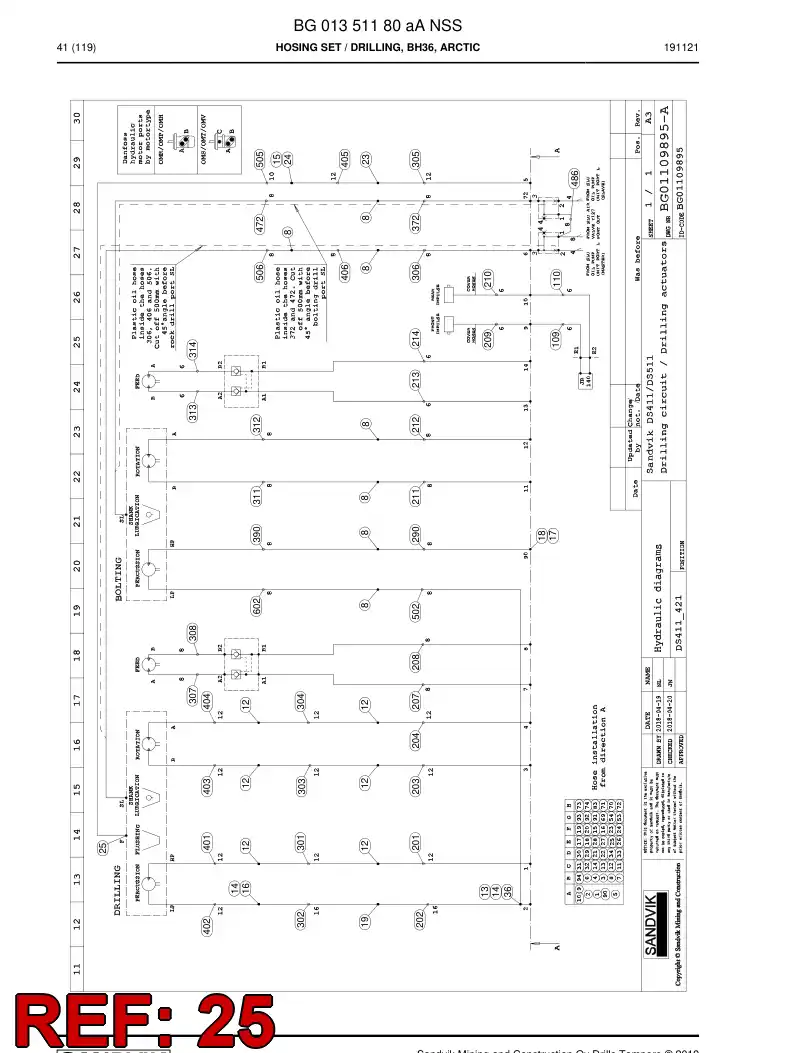 55183587 551 835 87 Straight thread adapter - Sandvik Technical Drawing
