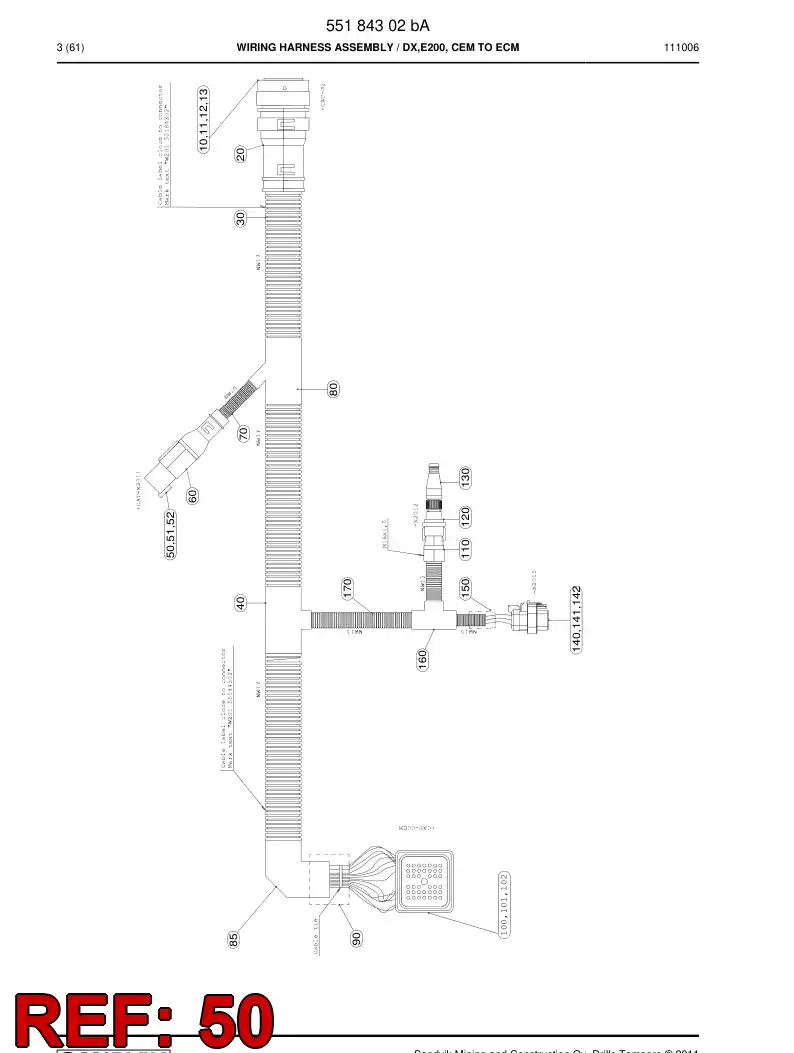551 843 44 Connector - drawing