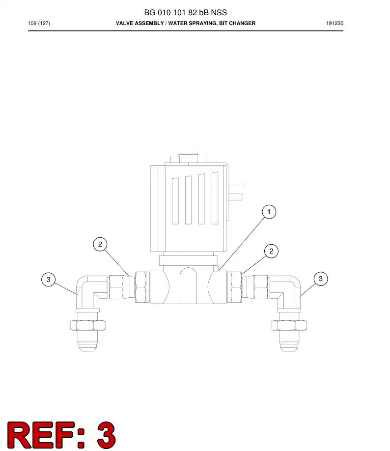 55184399a 551 843 99a Adapter, Elbow - Sandvik Technical Drawing