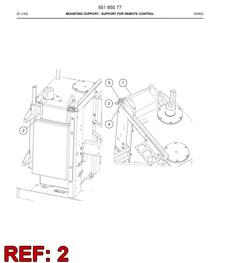 55185143 551 851 43 Rubber sheet - Sandvik Technical Drawing