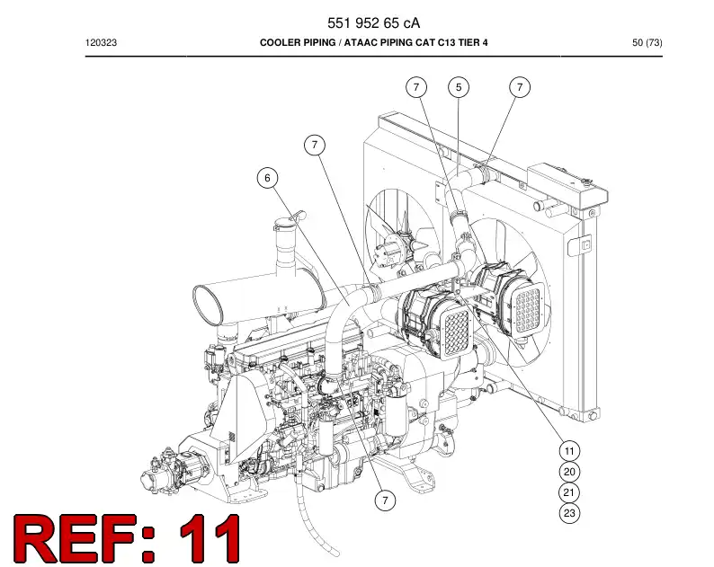 55185154 551 851 54 Plate - Sandvik Technical Drawing
