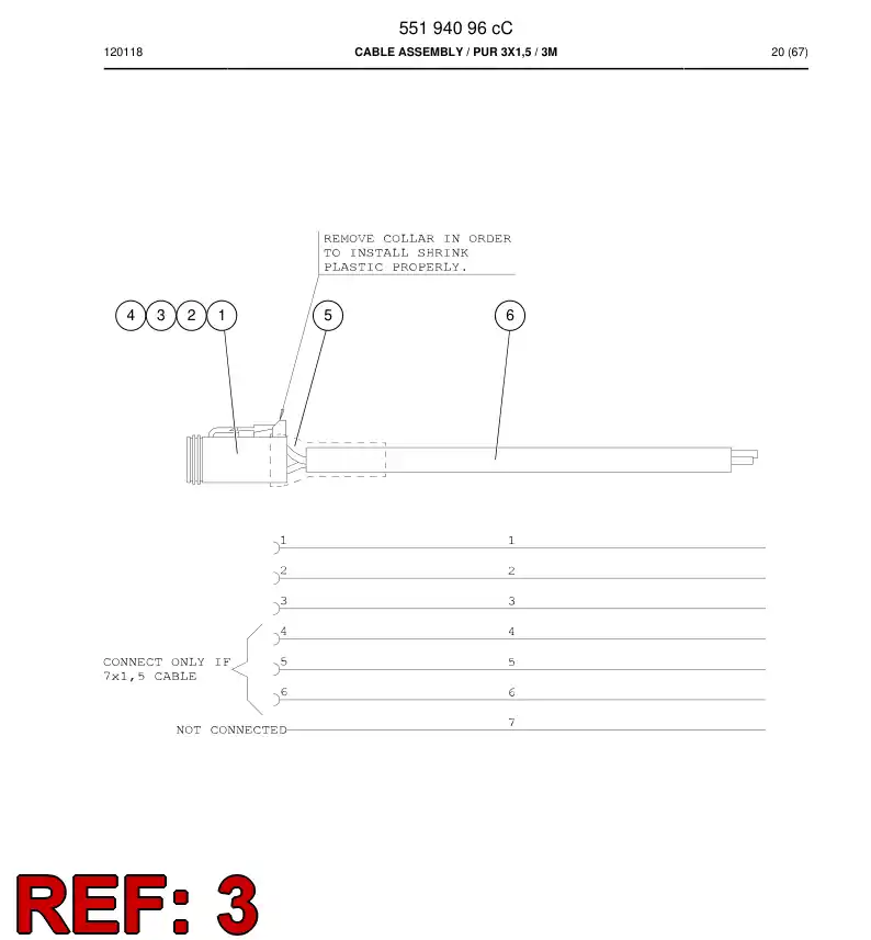 55185571 551 855 71 Contact, Female - Sandvik Technical Drawing