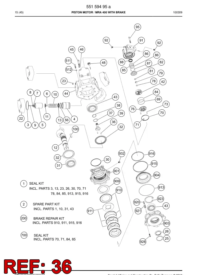 55185905 551 859 05 Pin, Parallel - Sandvik Technical Drawing