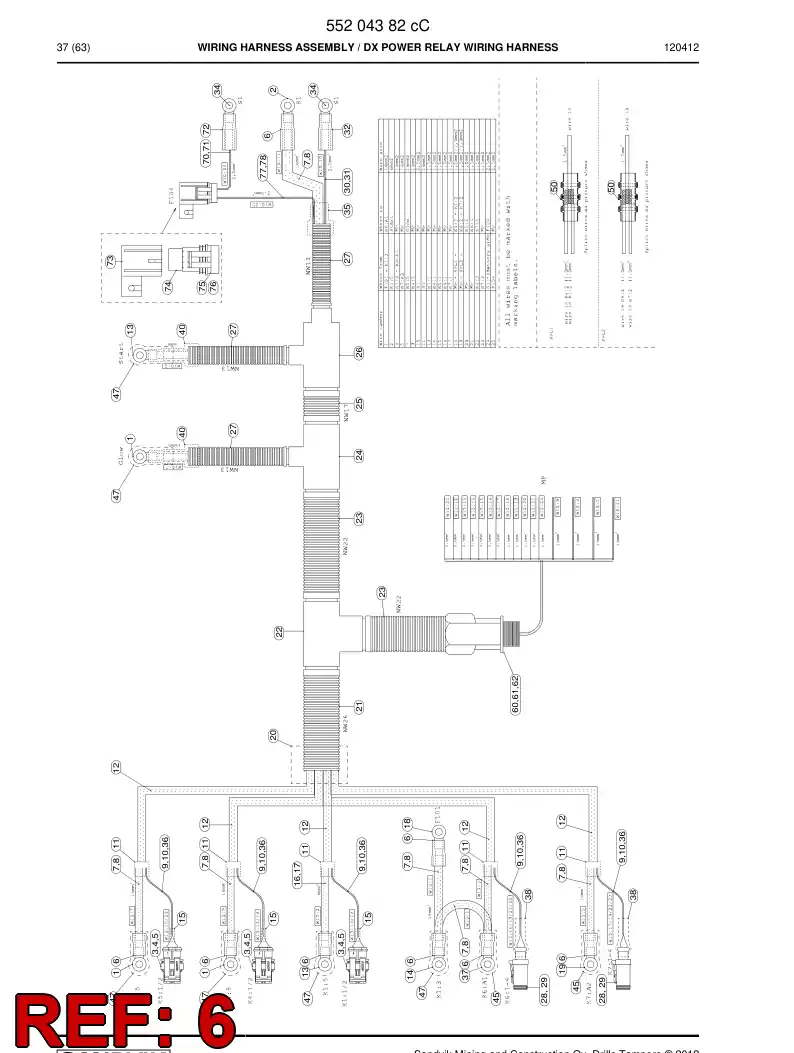 55185996 551 859 96 Shrink plastic - Sandvik Technical Drawing