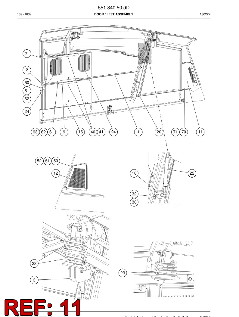 55186056a 551 860 56a Plate - Sandvik Technical Drawing