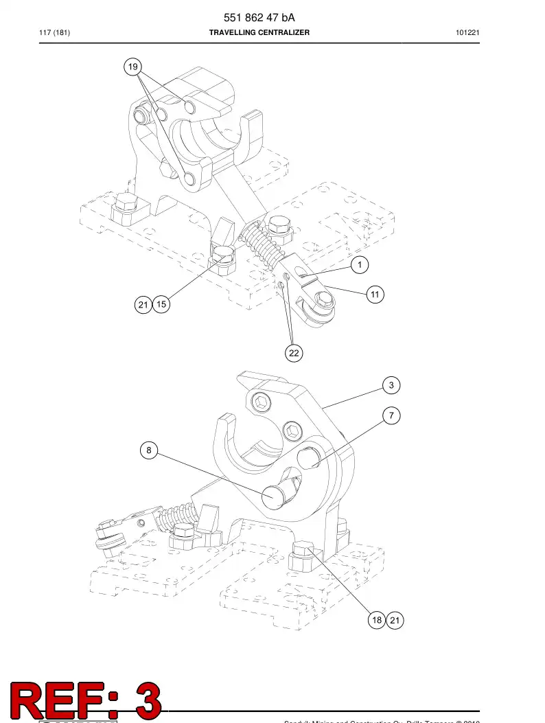 55186246a 551 862 46a Machining - Sandvik Technical Drawing