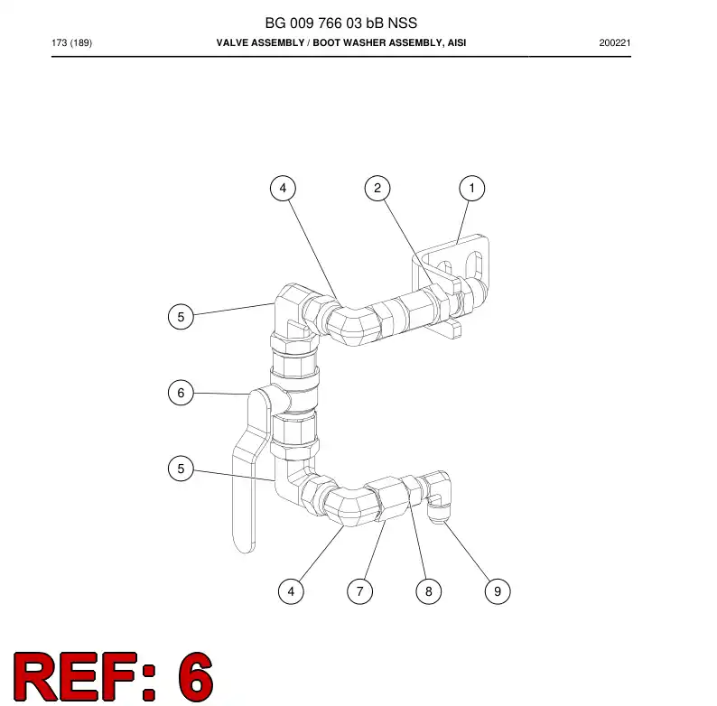 55186547a 551 865 47a Valve, Ball - Sandvik Technical Drawing