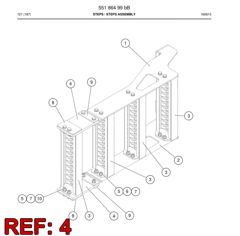 55186572a 551 865 72a Rubber sheet - Sandvik Technical Drawing