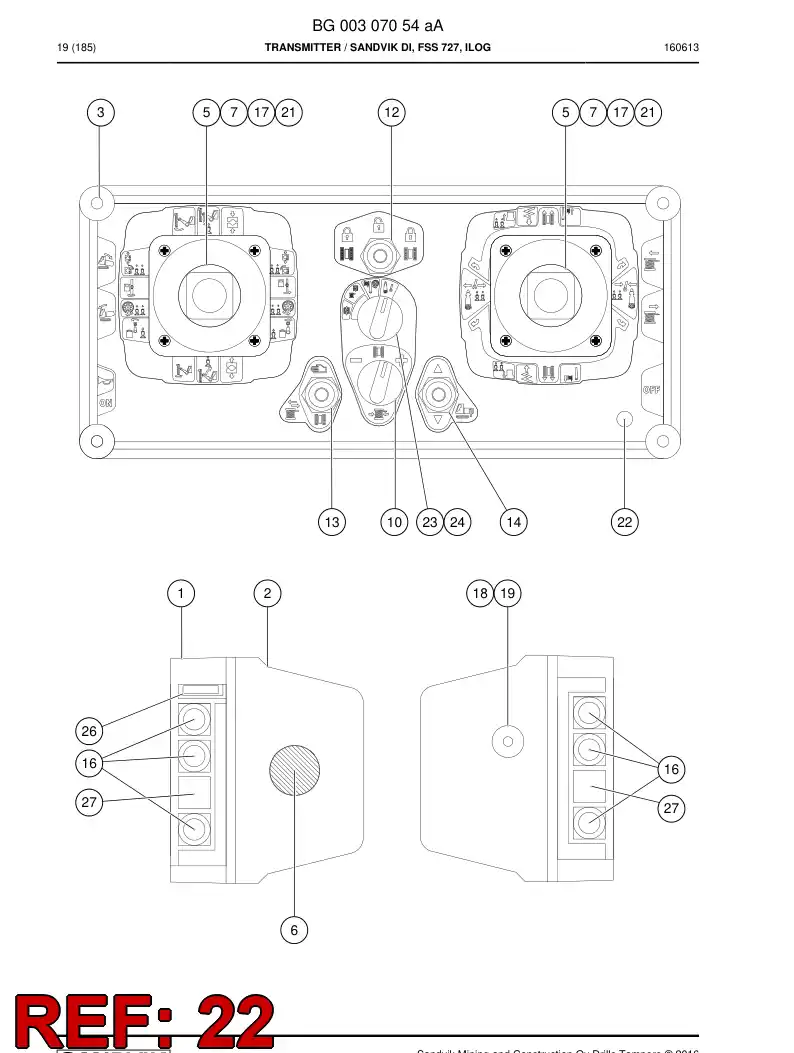 551 872 60a Light, Led - drawing